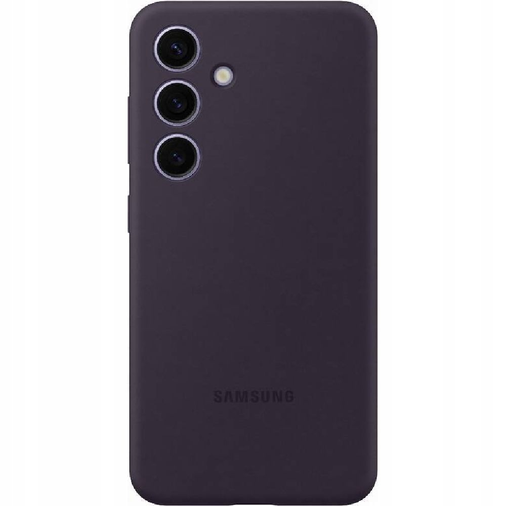 Zadné strany Samsung pre Samsung Galaxy S24 Samsung silikónový kryt fialový