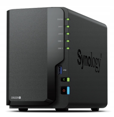 Súborový server Synology DS225+, 2x HDD DDR4, 2 GB RAM