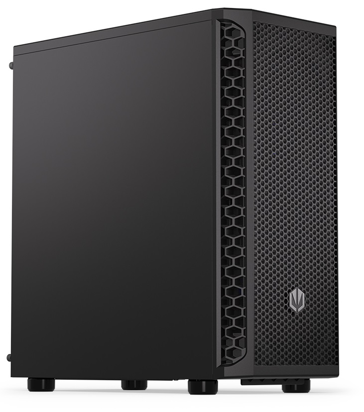 Skrinka Endorfy Signum 300 Solid Midi Tower, čierna