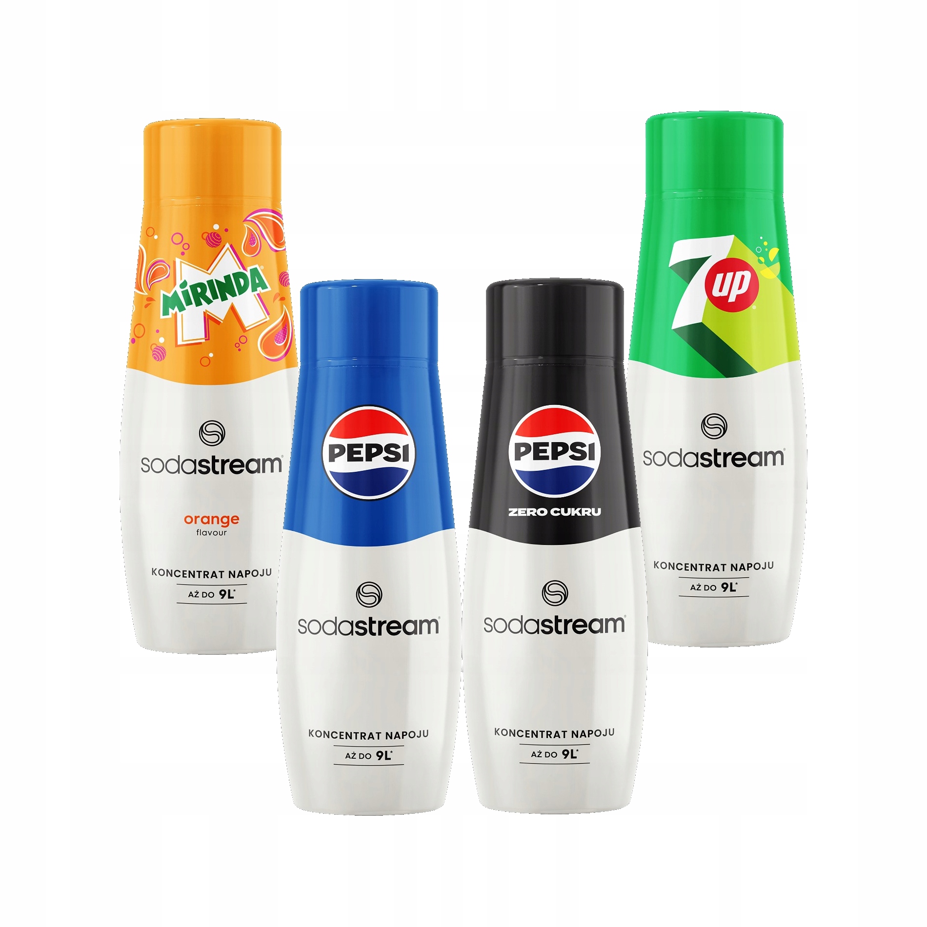 Sirupy SodaStream, sada 4 ks