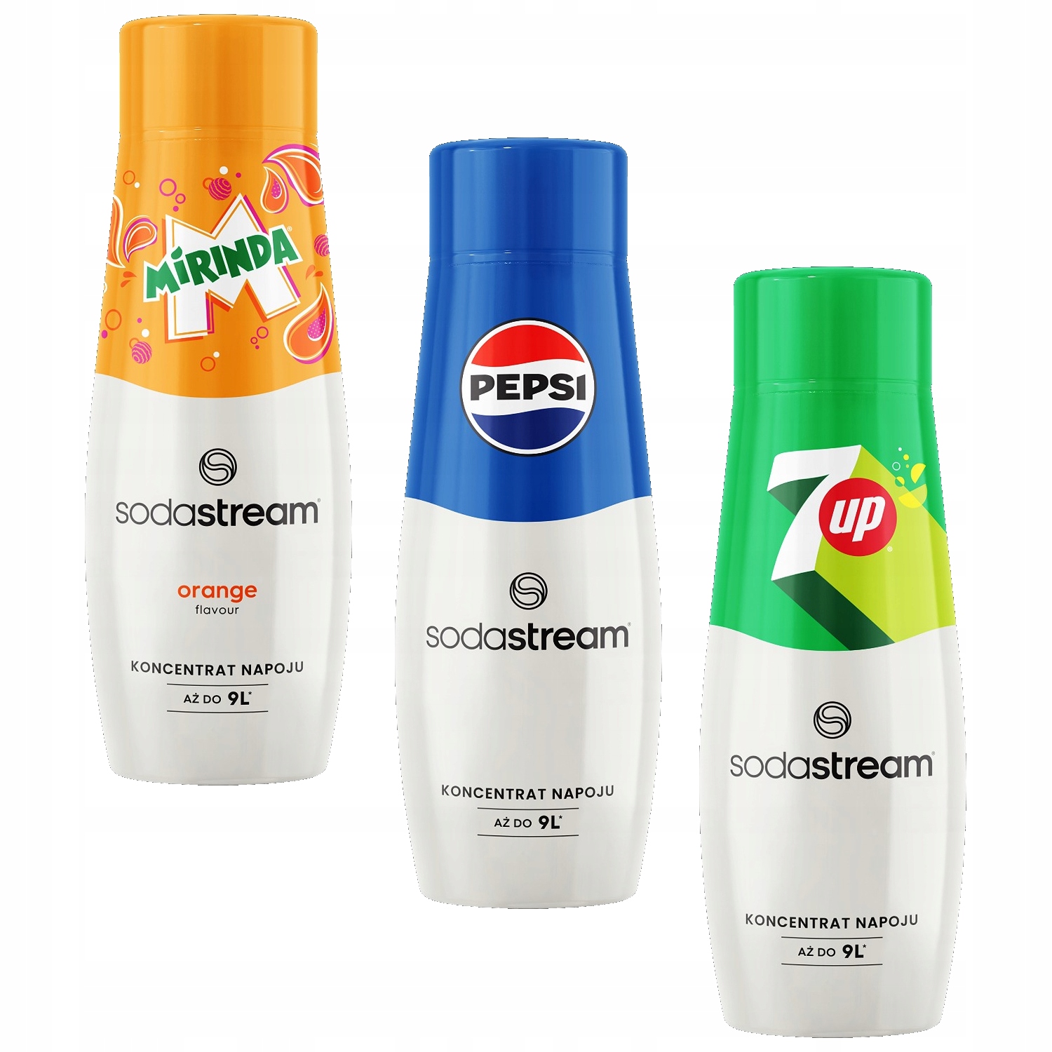 Sirupy SodaStream 3 kusy