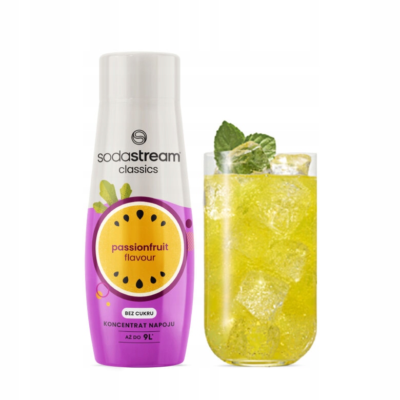 Syrop SodaStream Passionfruit Zero Flavour 440 ml