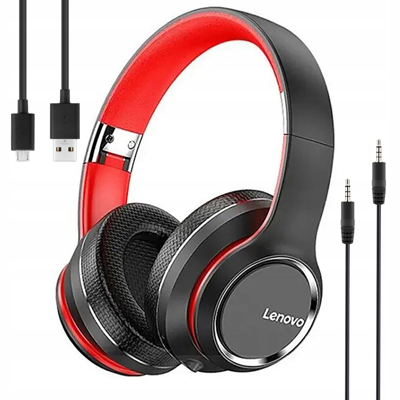 Bezdrôtové slúchadlá do uší Lenovo HD200 + kábel Micro USB