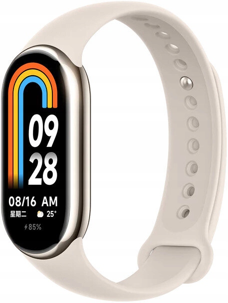 Zlatý inteligentný remienok Xiaomi Mi Band 8