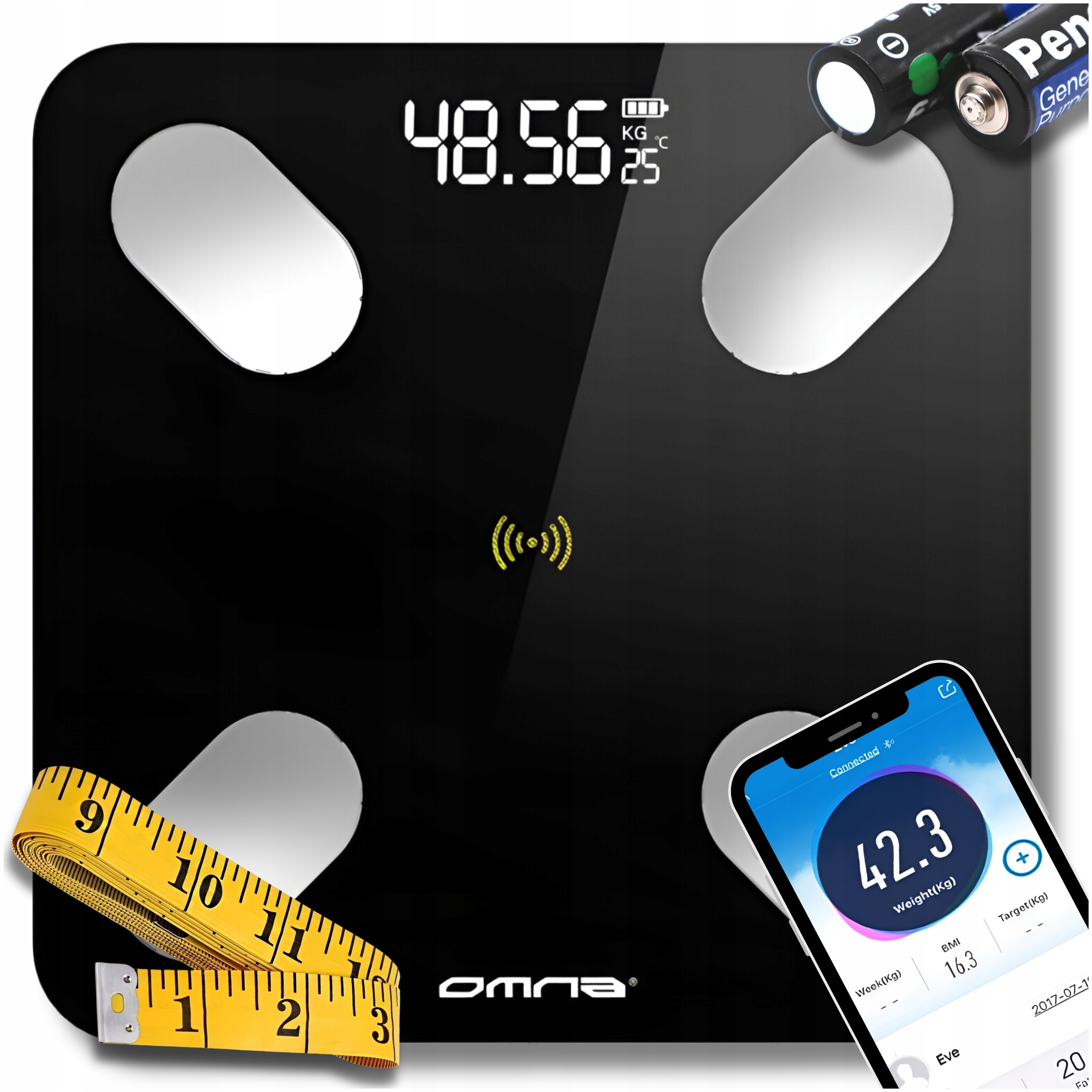 Kúpeľňová váha Omna SMART BALANCE