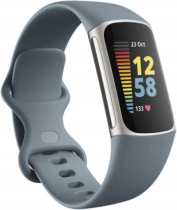 Modrý inteligentný náramok Fitbit Charge 5