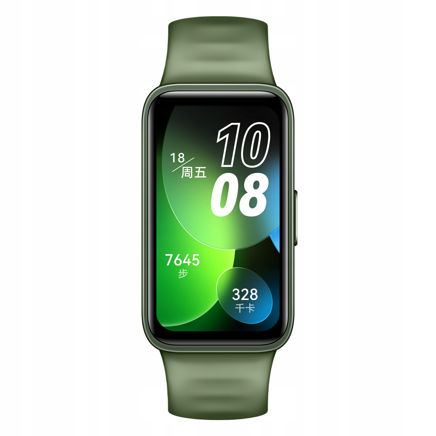 Zelený inteligentný náramok Huawei Band 8