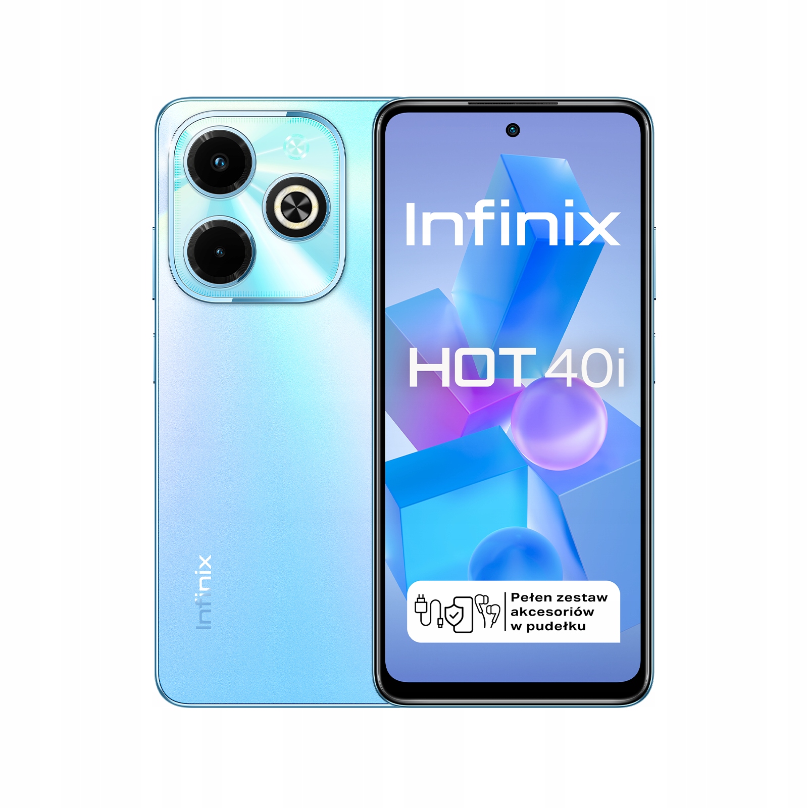 Smartfón Infinix HOT 40i 8GB / 256GB 4G (LTE) modrý
