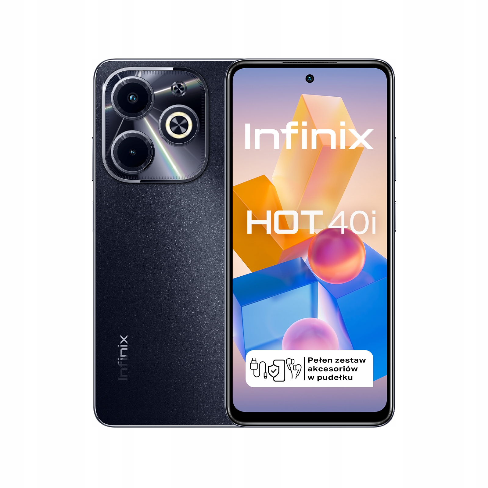 Smartfón Infinix HOT 40i 8GB / 256GB 4G (LTE) čierny