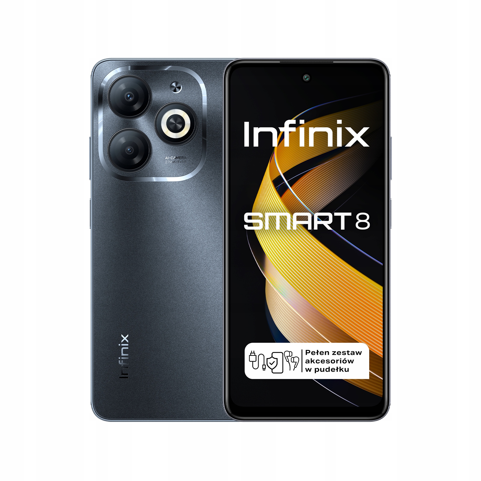 Smartfón Infinix SMART 8 3 GB / 64 GB 4G (LTE) čierny