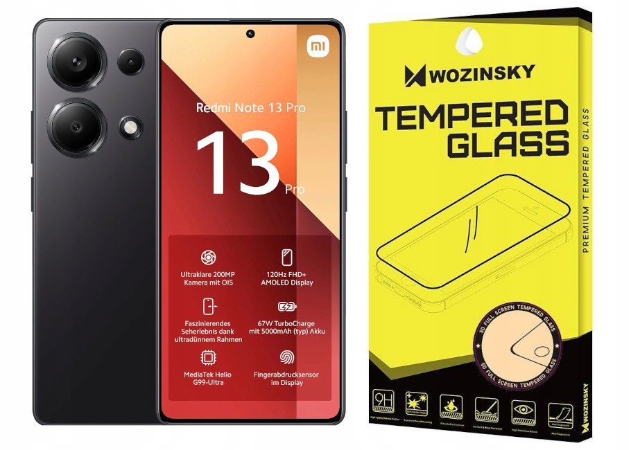 Čierny smartfón Xiaomi Redmi Note 13 Pro 8 GB / 256 GB