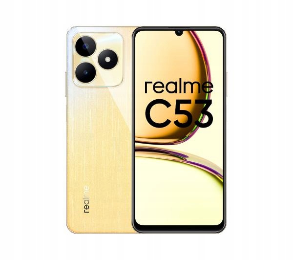 Smartfón realme C53 8 GB / 256 GB 4G (LTE) złoty
