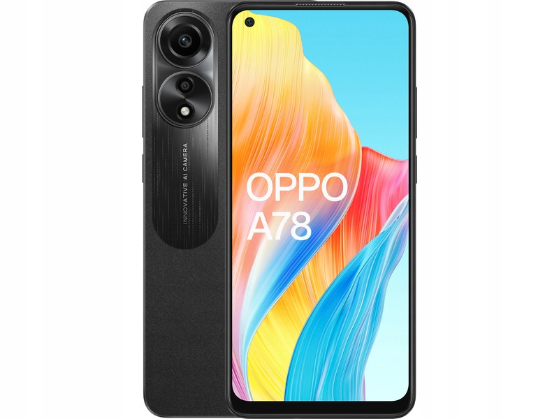 Smartfón Oppo A78 8 GB / 128 GB 4G (LTE) čierny