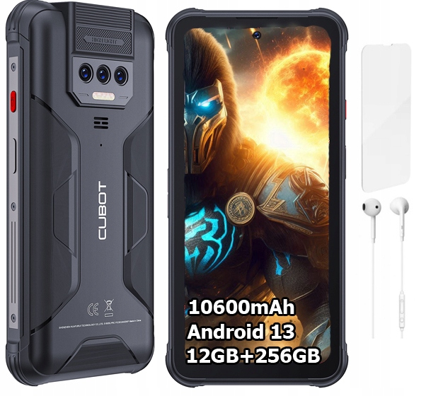 Smartfón Cubot KingKong 8 6 GB / 256 GB 4G (LTE), čierny