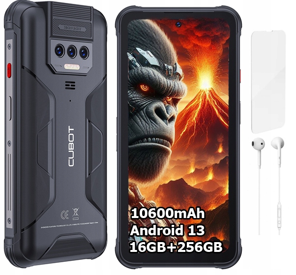 Smartfón Cubot King kong Power 8 GB / 256 GB 4G (LTE), čierny
