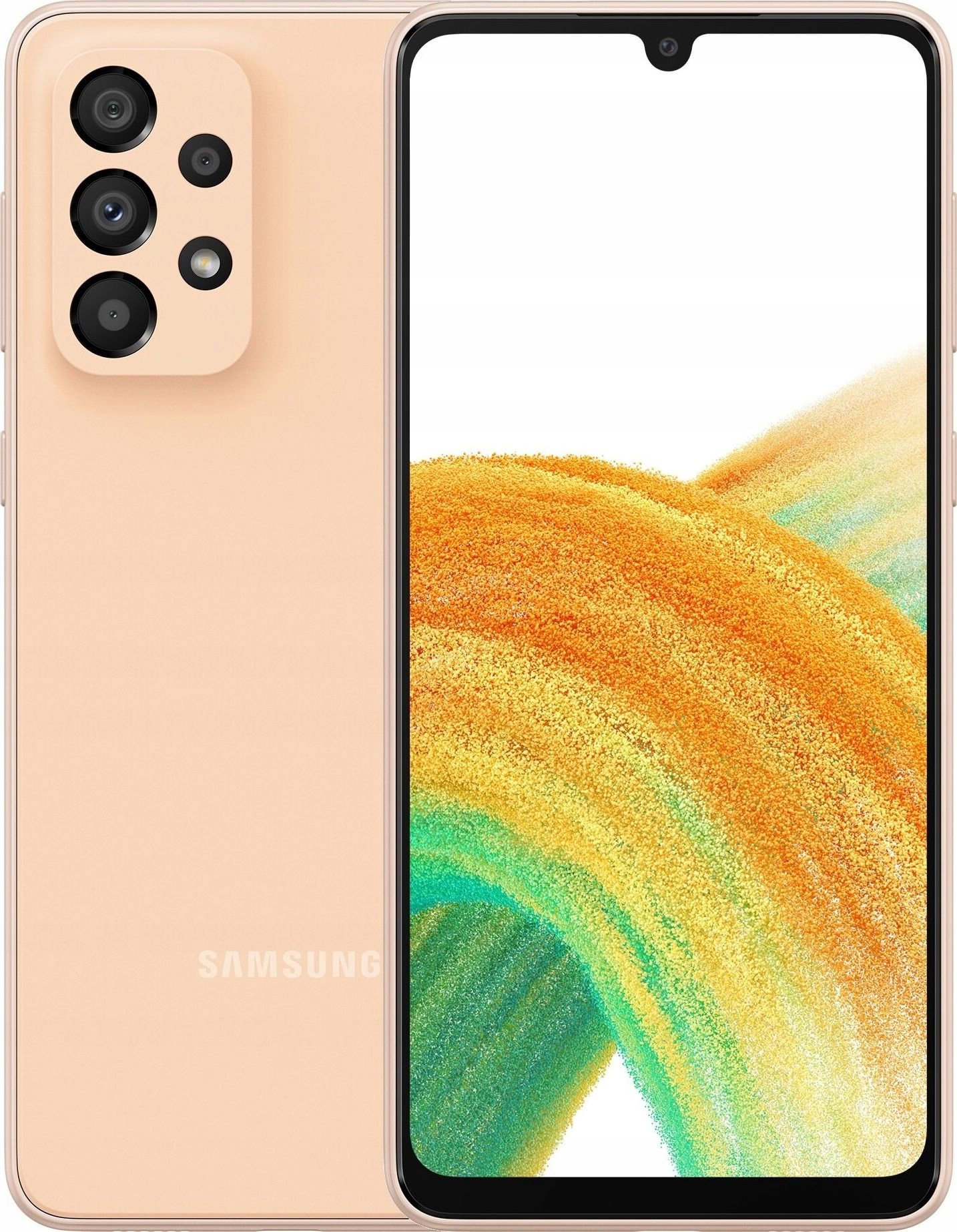 Oranžový smartfón Samsung Galaxy A33 6 GB / 128 GB 5G