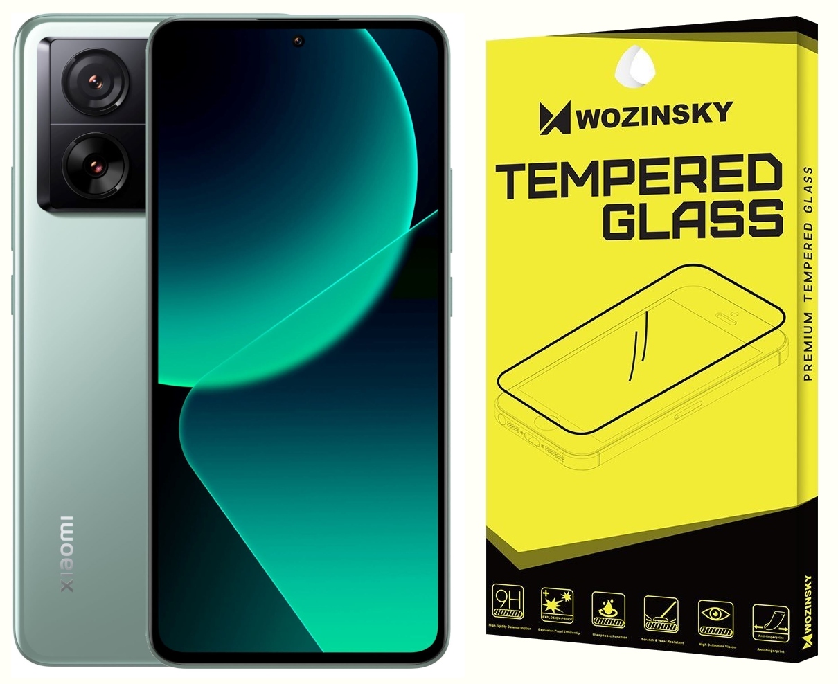 Smartfón Xiaomi 13T Pro 12 GB / 512 GB 5G zelený + Tvrdené sklo Ochranné sklo univerzálne