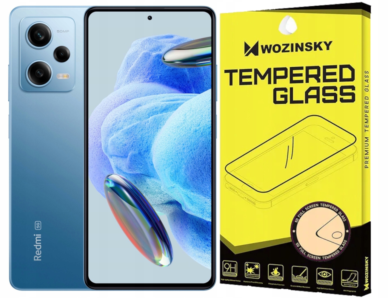 Smartfón Xiaomi Redmi Note 12 Pro 5G 8 GB / 256 GB 5G modrý + tvrdené sklo Partner Tele Universal