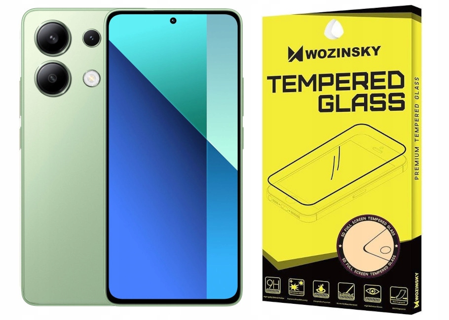 Smartfón Xiaomi Redmi Note 13 8 GB / 256 GB 4G (LTE) zelený + Tvrdené sklo Ochranné sklo univerzálne