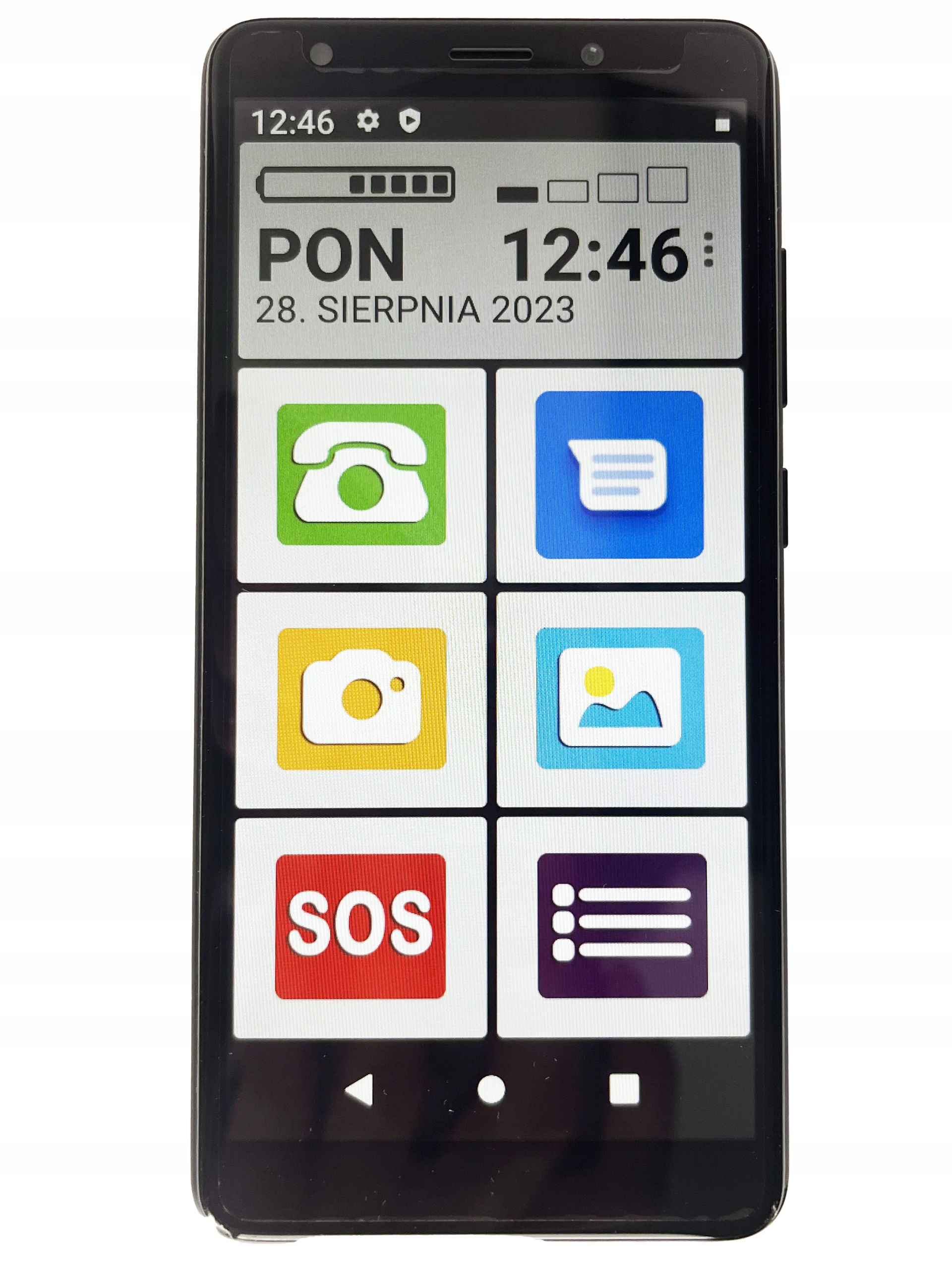 Smartfón Maxcom MS554 2 GB / 32 GB čierny