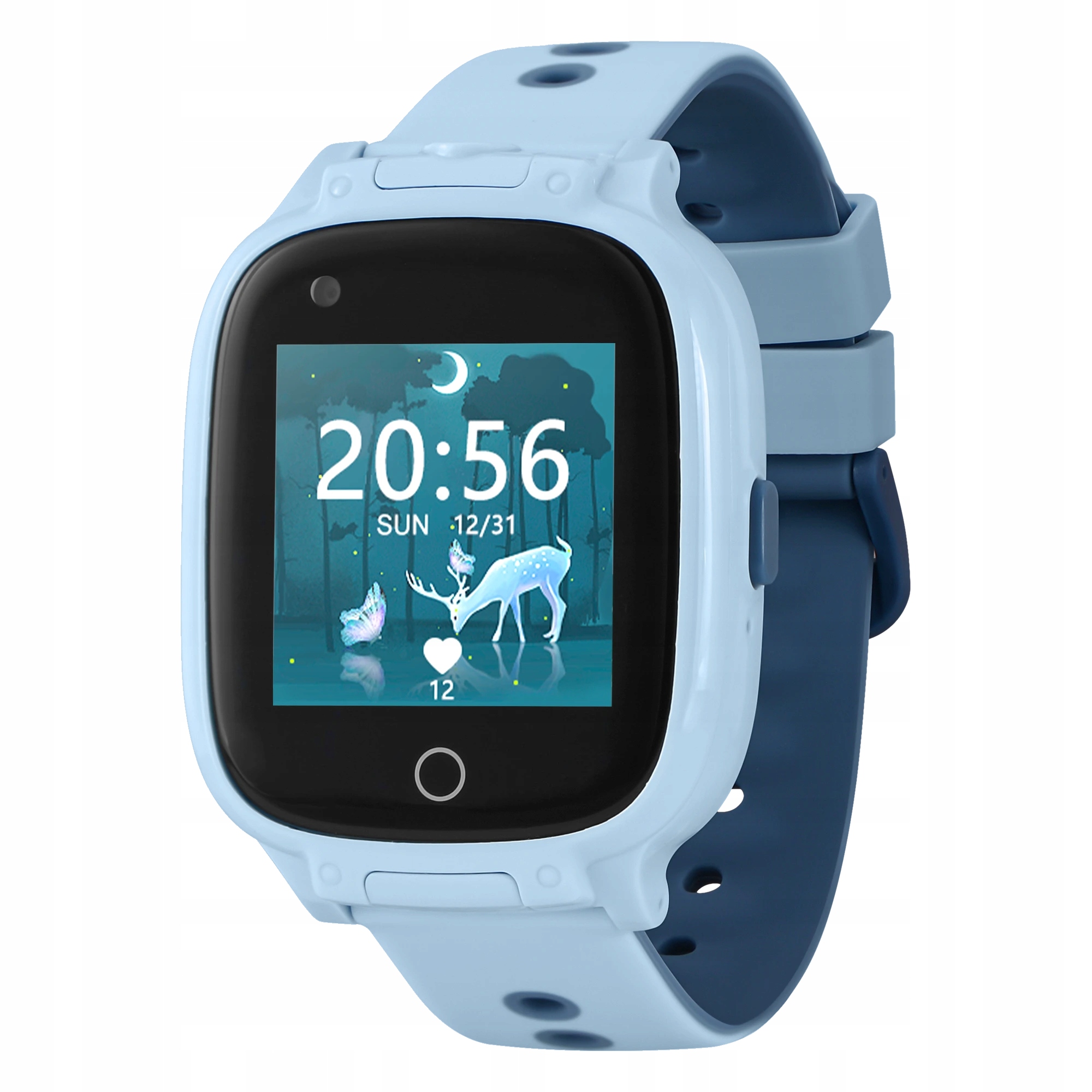 Inteligentné hodinky pre deti Garett Kids Twin 4G modré