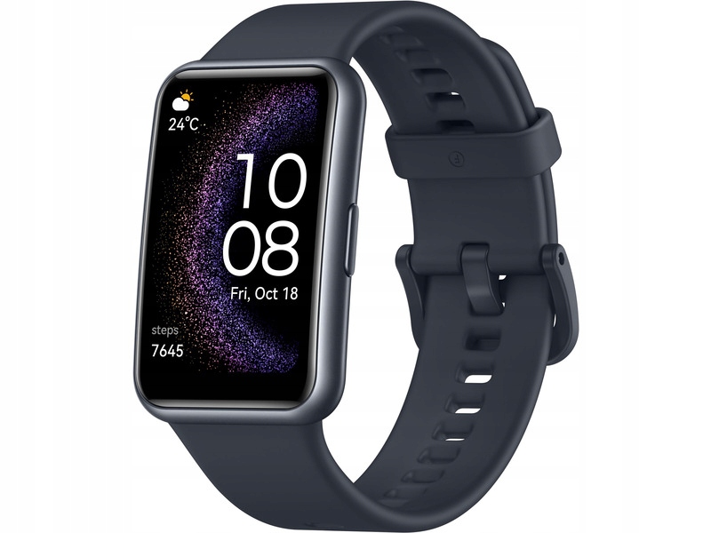 Čierne inteligentné hodinky Huawei Watch Fit