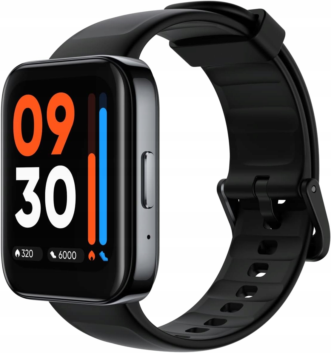 Čierne inteligentné hodinky Realme Watch 3