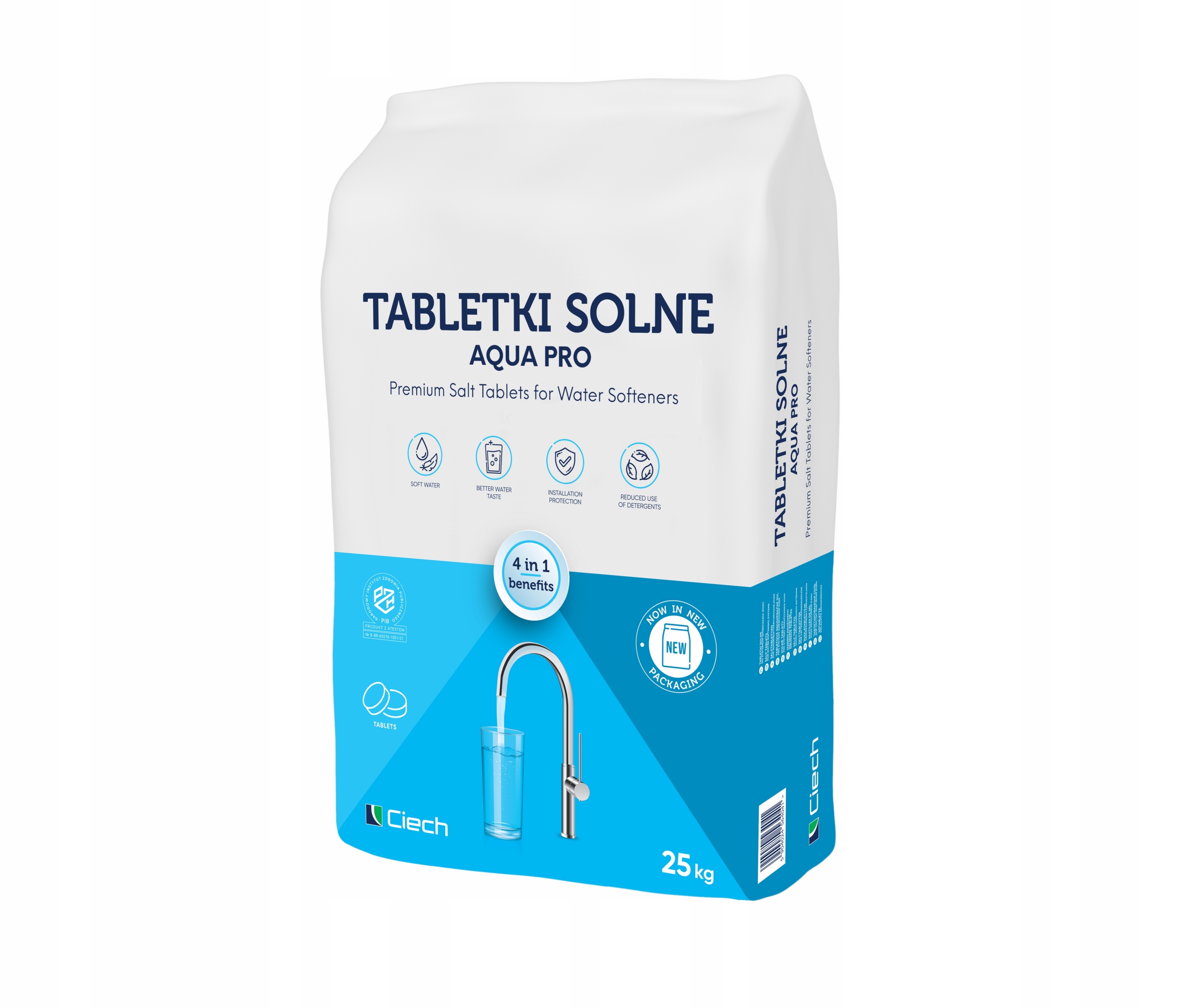 Soľ na liečenie, Ciech soľ tablety 25kg