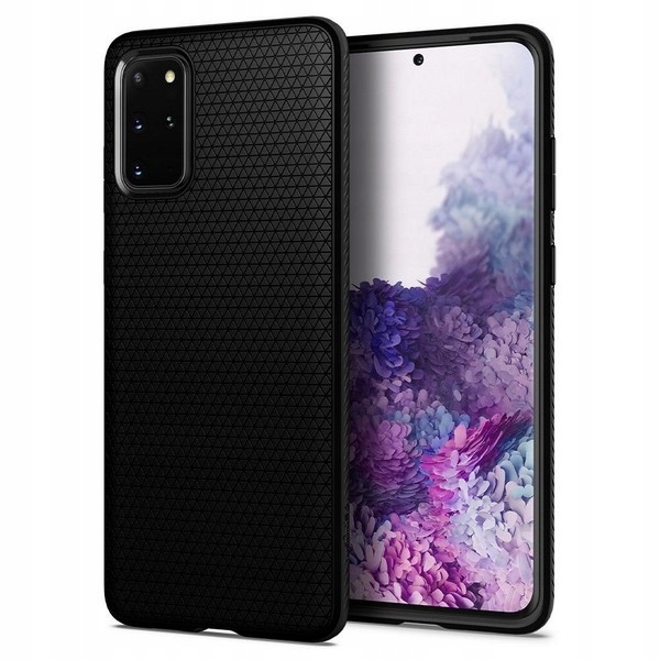 Spigén späť pre Galaxy S20+ tekutý vzduch čierny