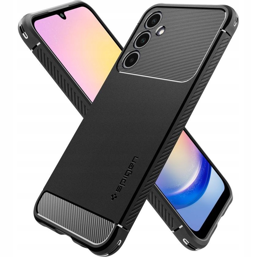 Zadné strany Spigen pre Samsung Galaxy A25 5G Rugged Armor black