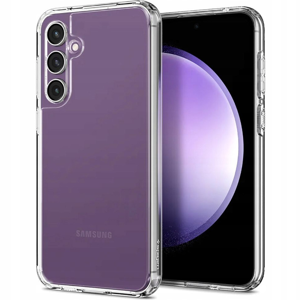 Chrbát Spigen pre bezfarebné vozidlá Samsung GALAXY S23 FE Ultra Hybrid