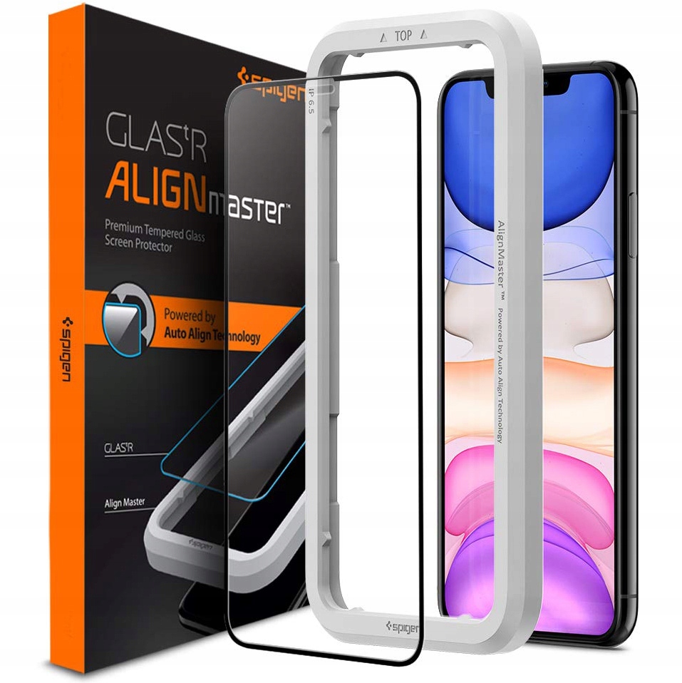 Tvrdené sklo Spigen pre Apple iPhone 11/XR 1 ks.