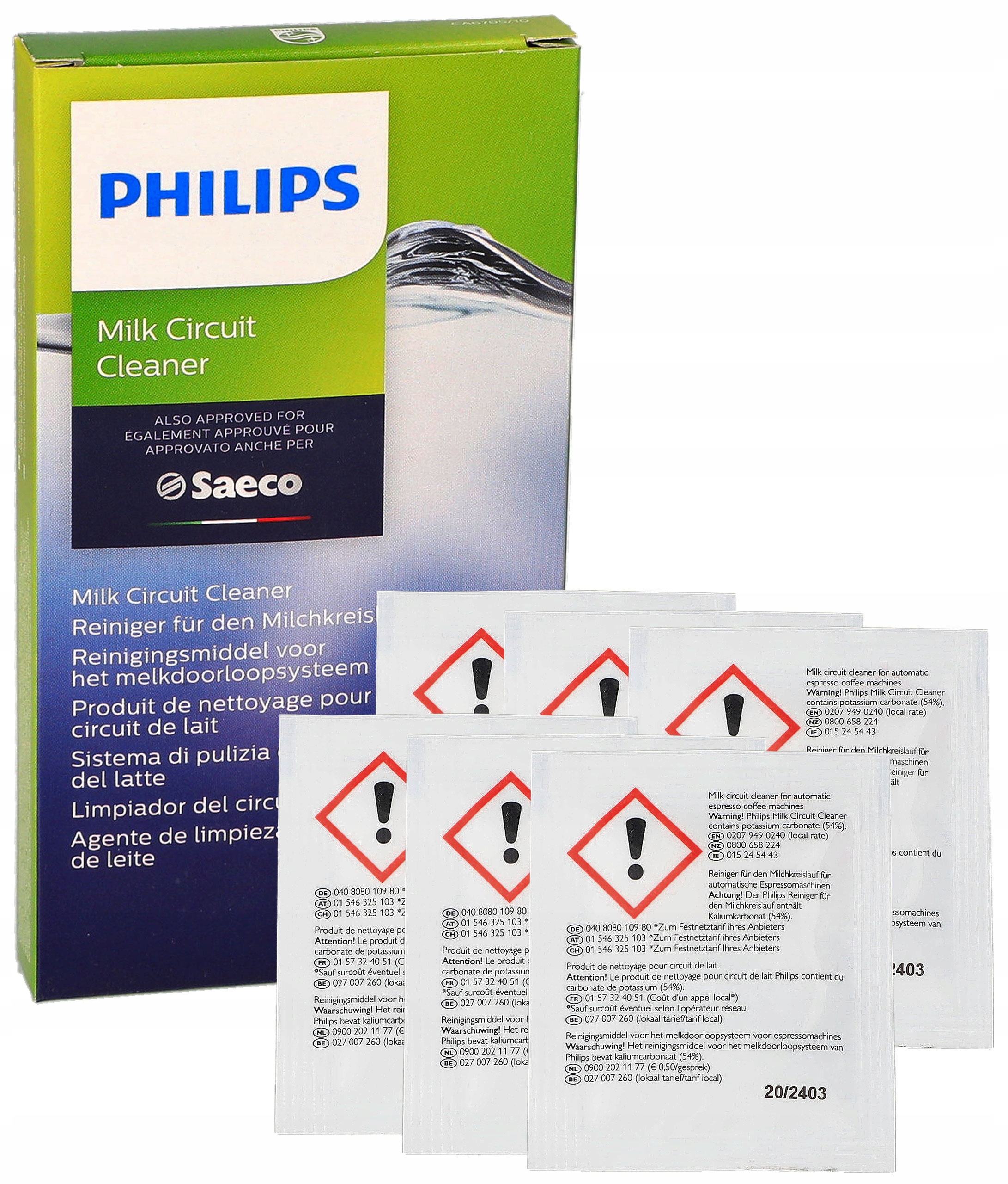 Philips CA6705/10 Čistiaci prostriedok na čistenie mlieka