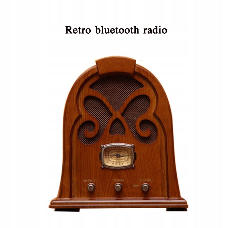 Staré retro rádio Bluetooth M8182 staroveku