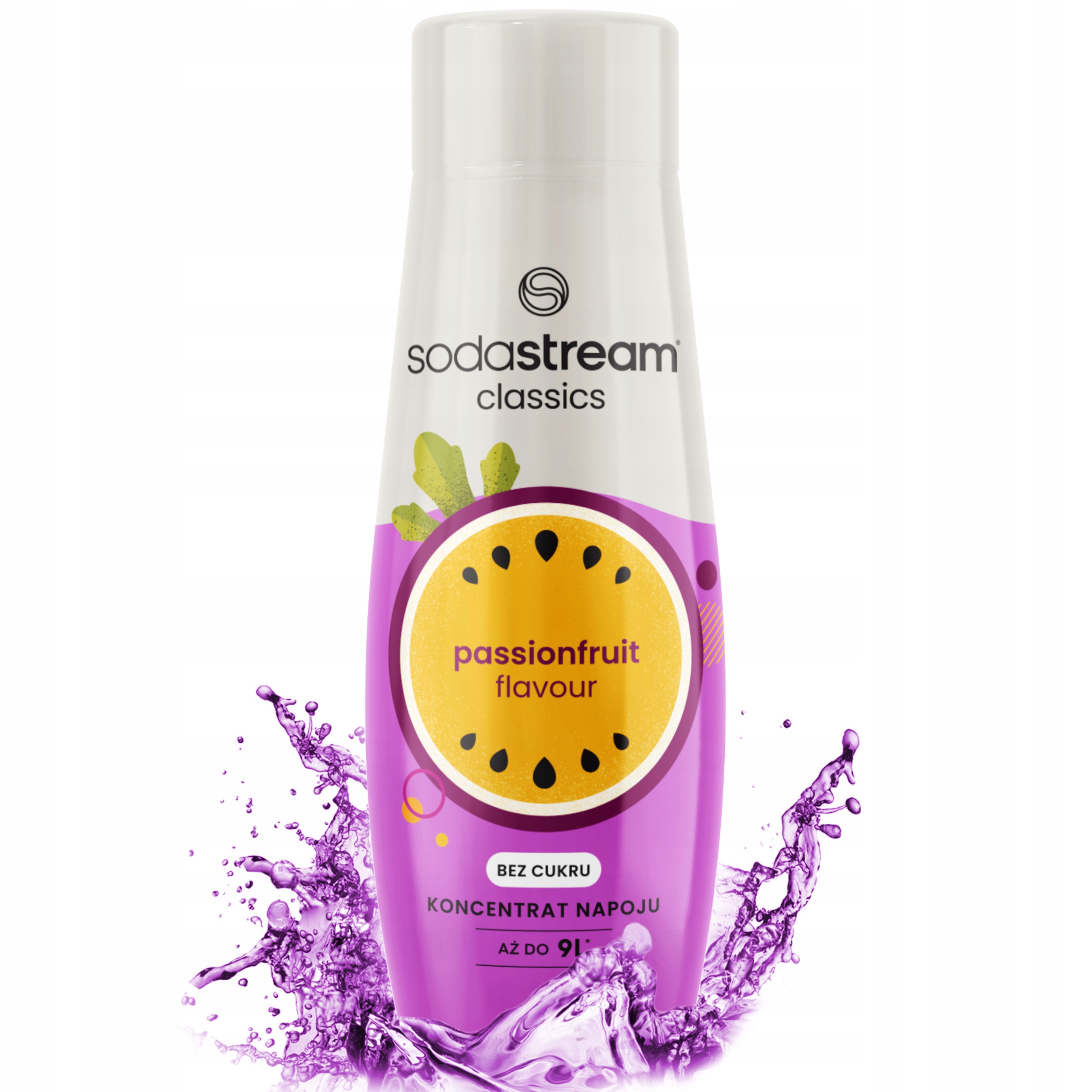 Syrop SodaStream Passionfruit Zero Flavour 440 ml