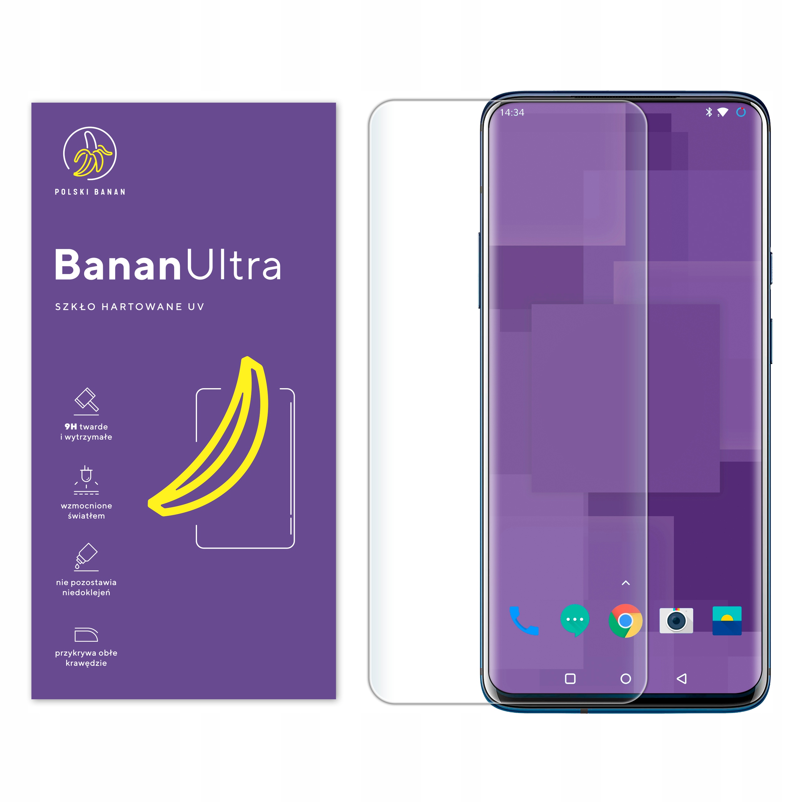 Zemný sklenený poľský banán pre OnePlus 7 Pro