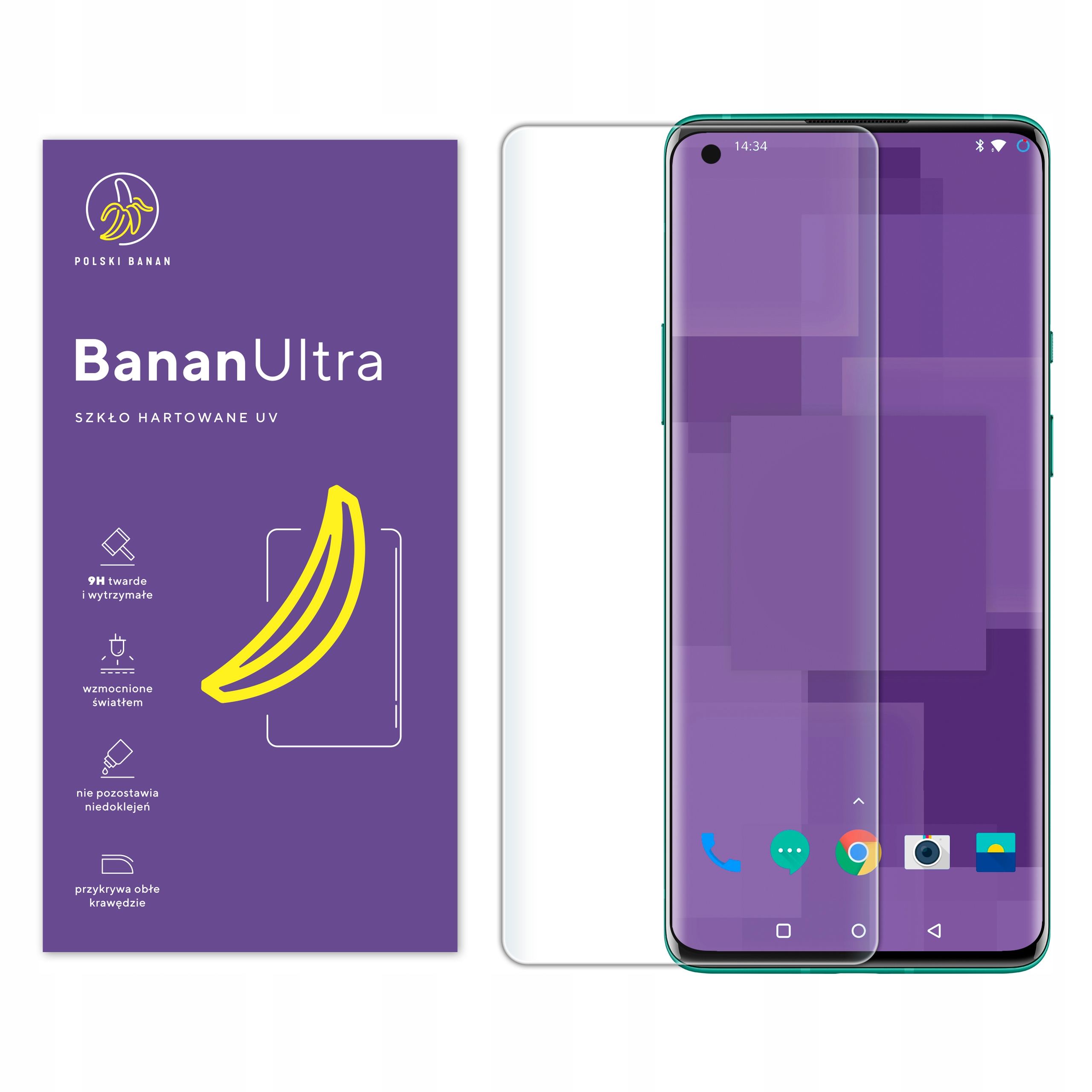 Temperovaný sklenený poľský banán pre OnePlus 8 Pro