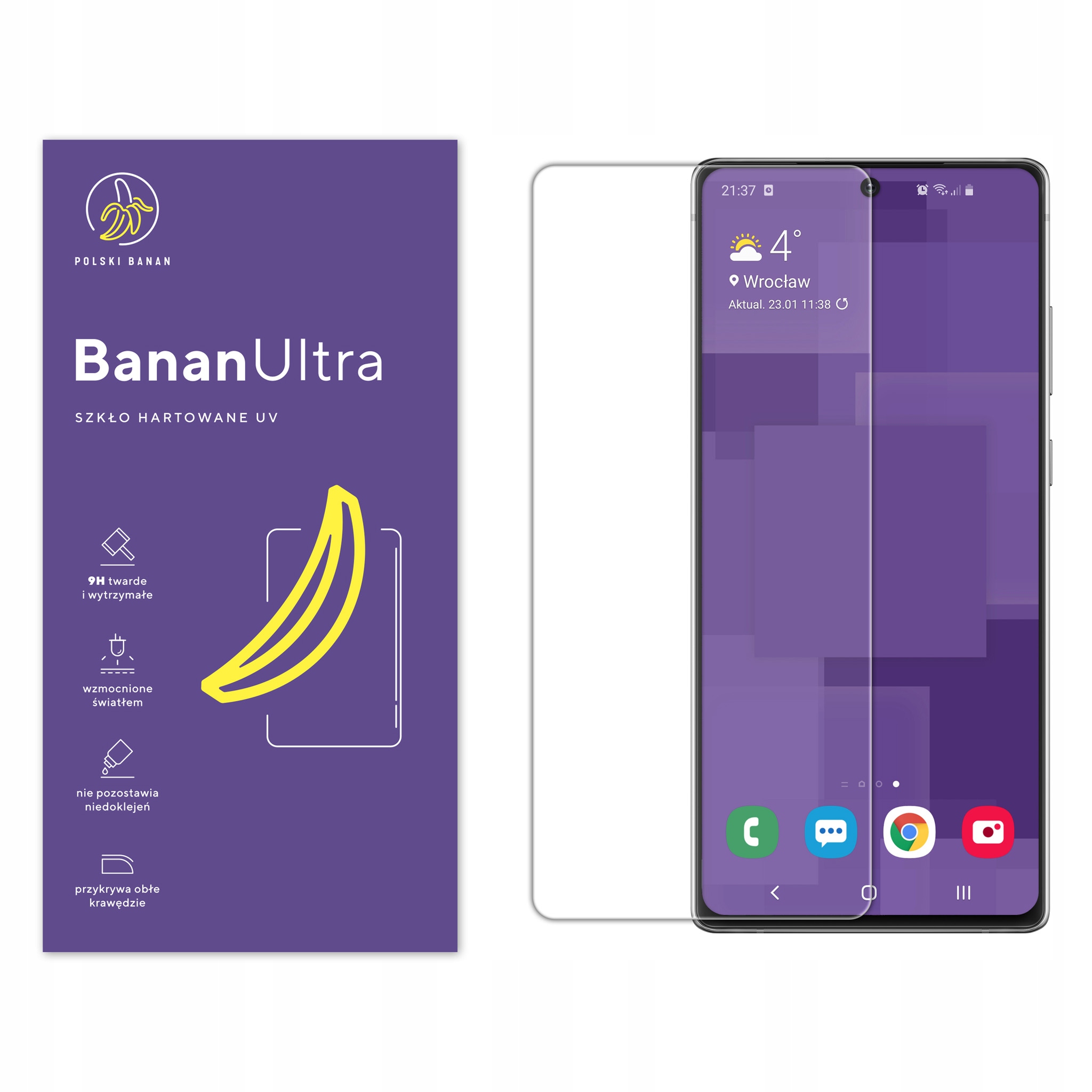 Zemný sklenený poľský banán pre Samsung Galaxy Note 20