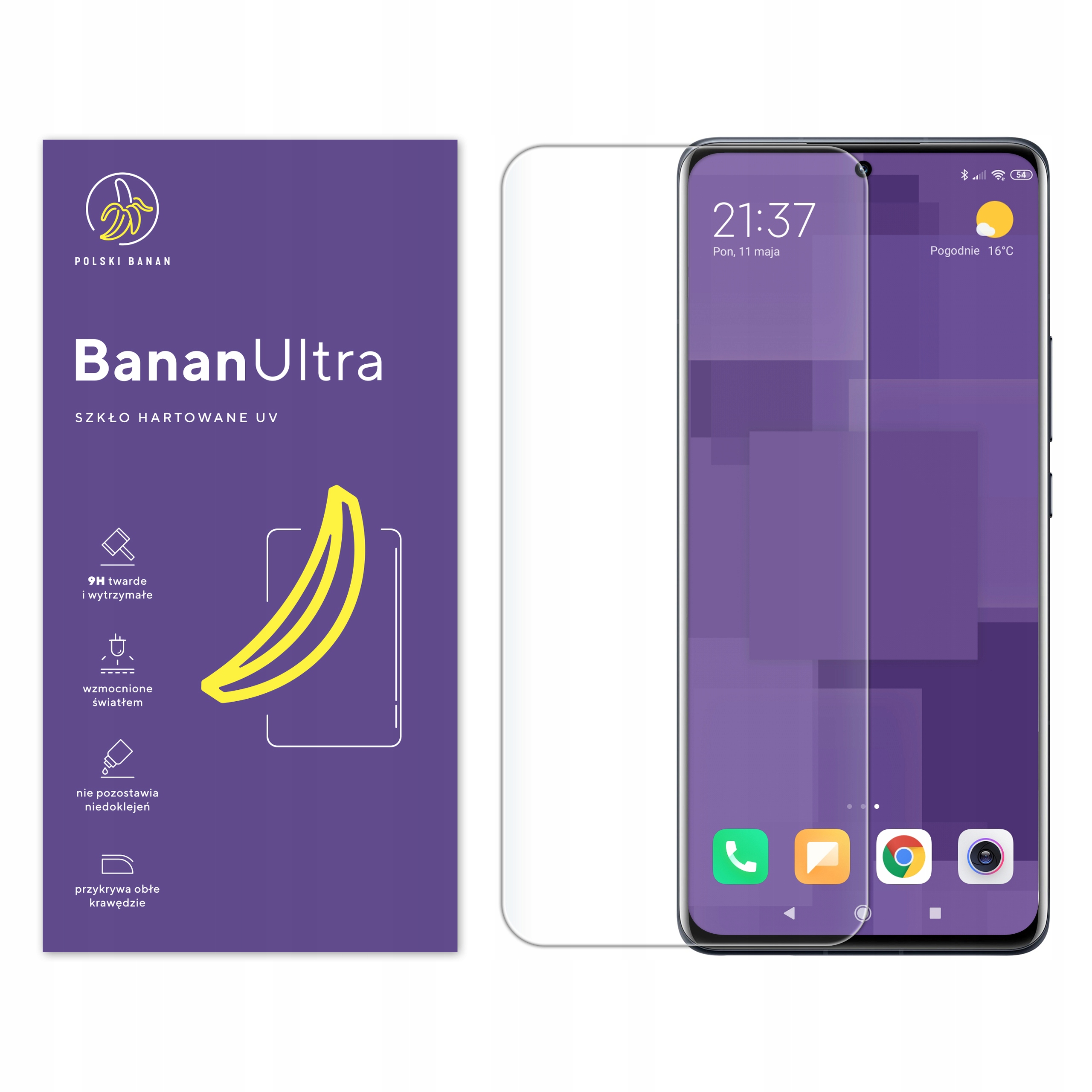Temperovaný sklenený poľský banán pre Xiaomi 12 Pro