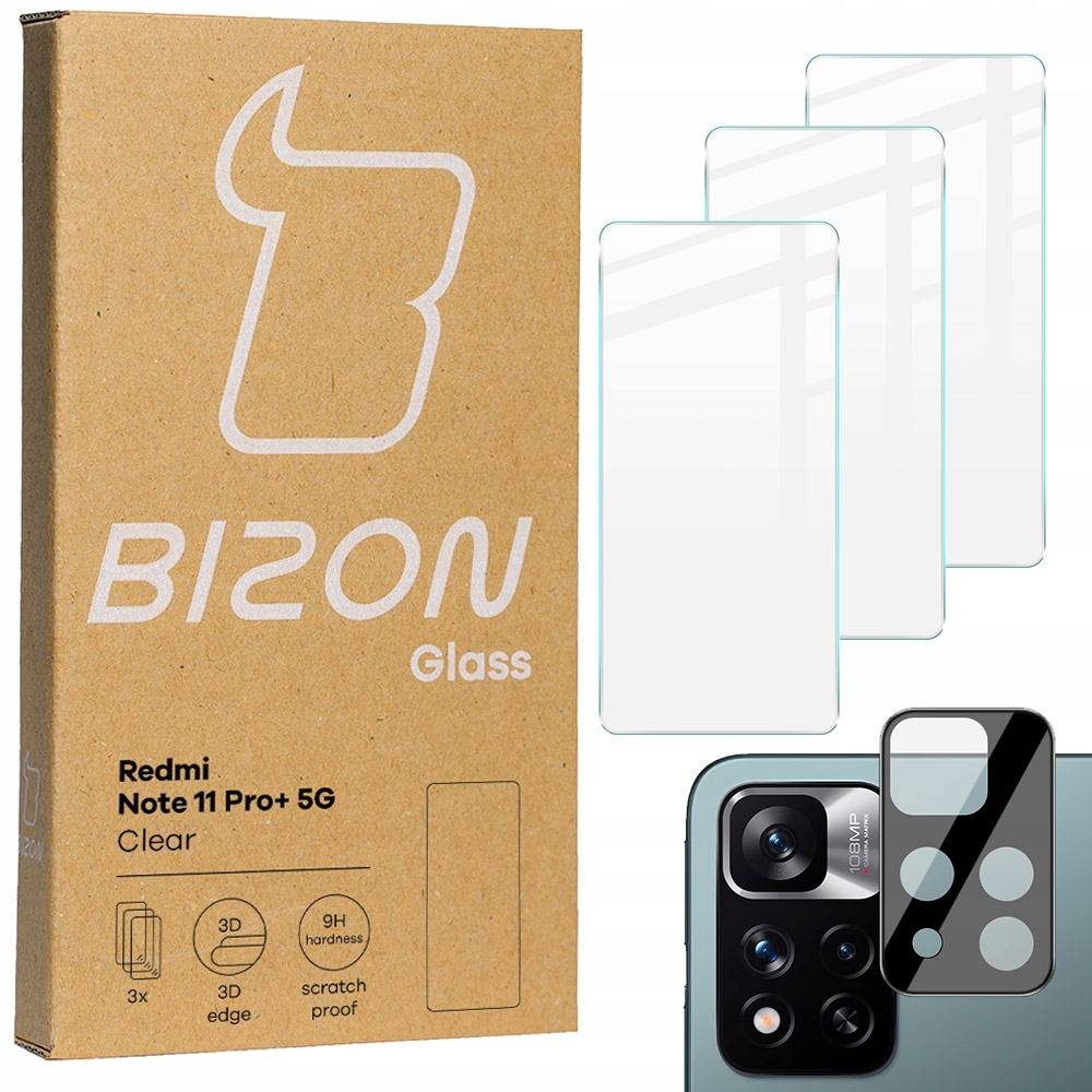 Bison Glass Temperované sklo pre Xiaomi Redmi Note 11 Pro+ 5G