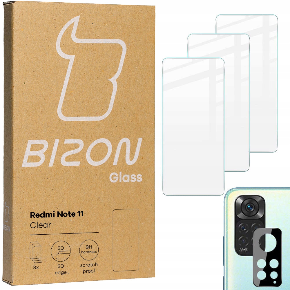 Bizón temperované sklo pre Xiaomi Redmi Note 11/11s