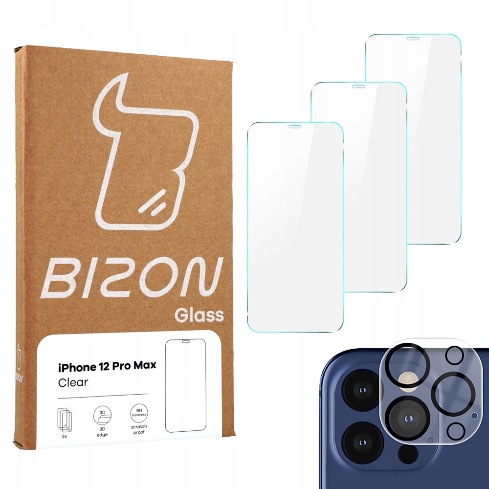 Bzon sklo temperované sklo pre Apple iPhone 12 Pro Max