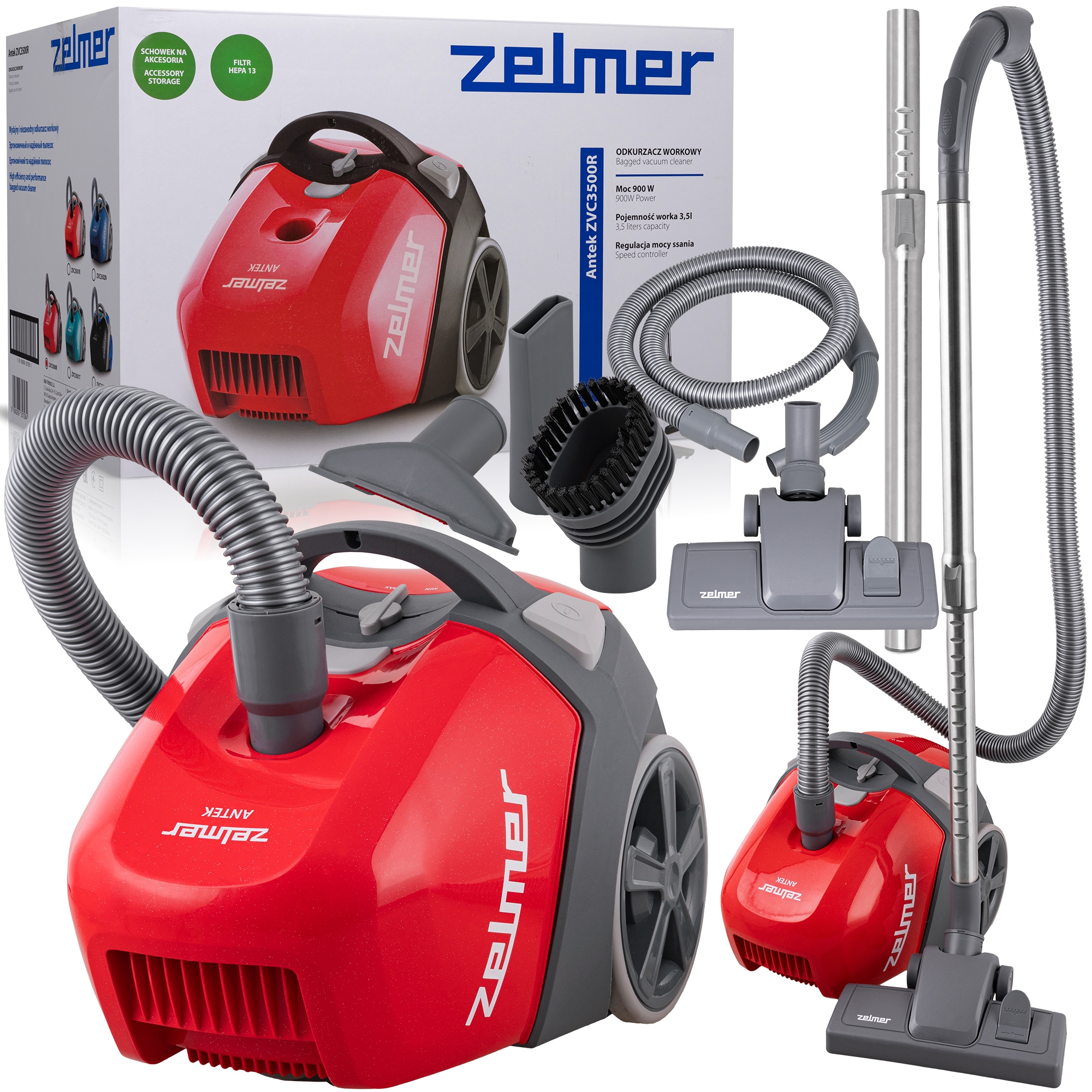 Vreckový vysávač Zelmer ZVC3500 Antek