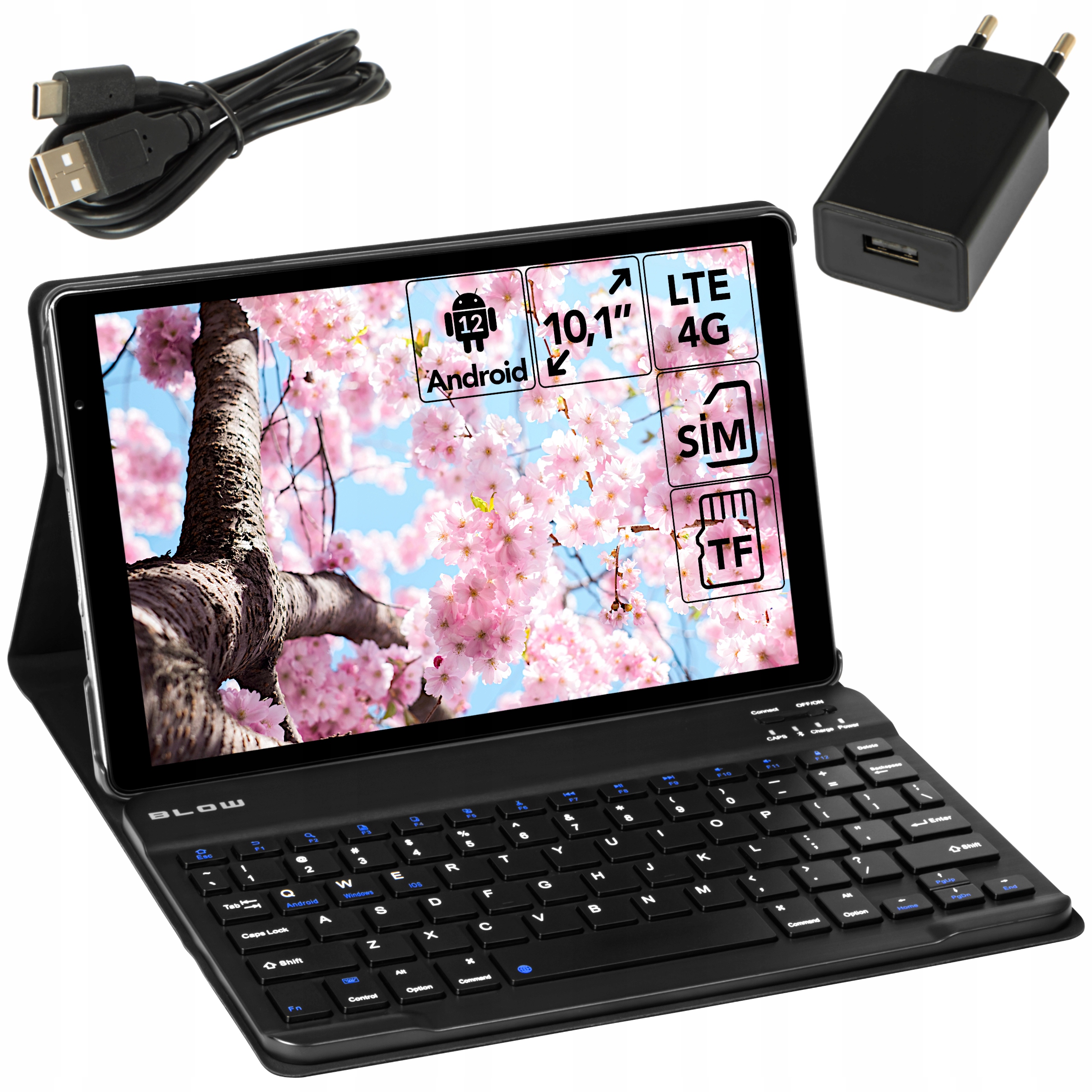 Tablet Blow V22 4G 10,1" 4 GB / 64 GB srebrny