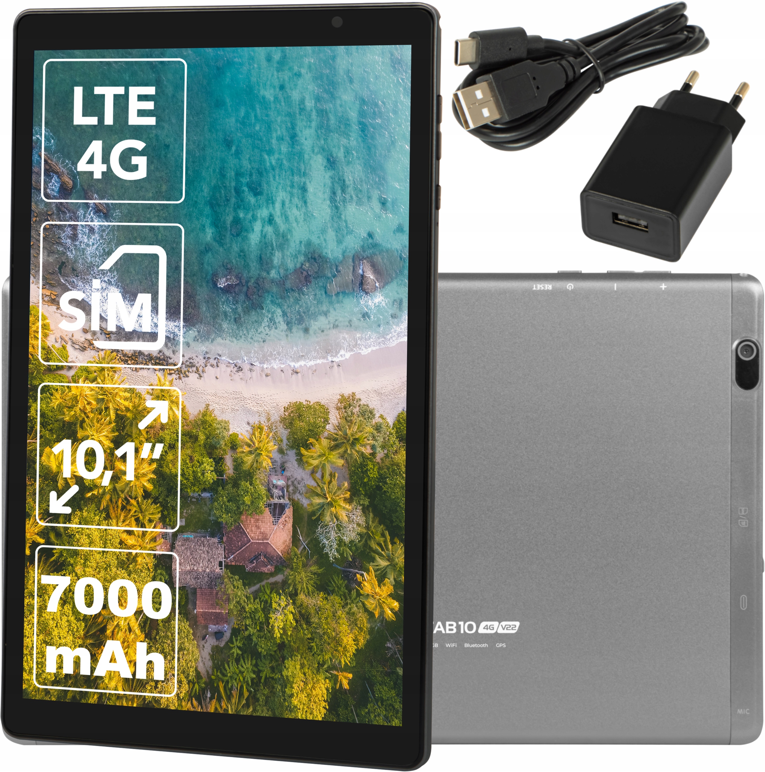 Tablet Blow V22 4G 10,1" 4 GB / 64 GB srebrny