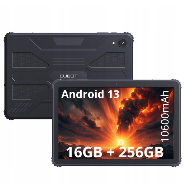 Cubot KingKongTab 10,1" tablet 8 GB / 256 GB čierny