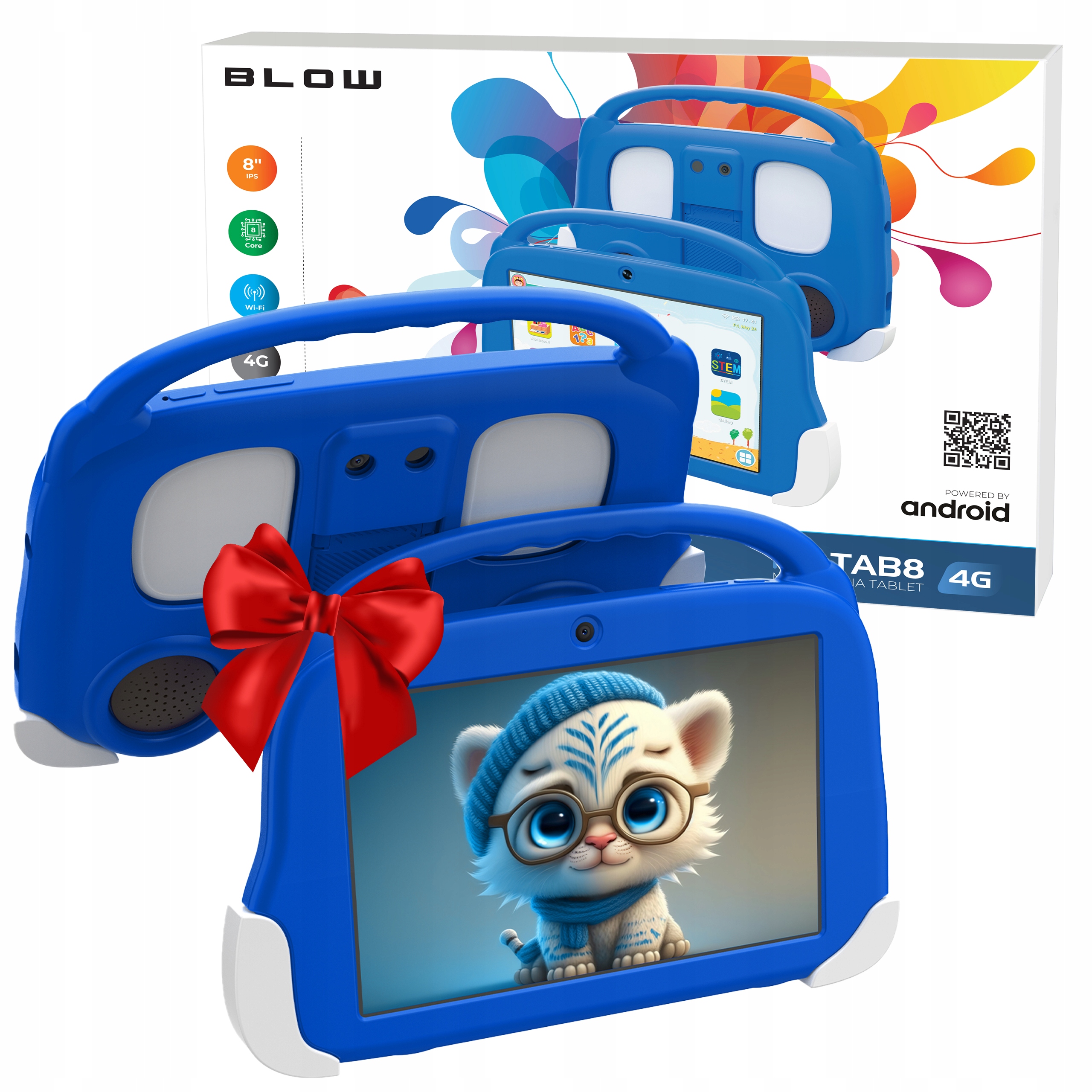 Blow KidsTAB8 4G tablet 8" 4 GB / 64 GB modrý