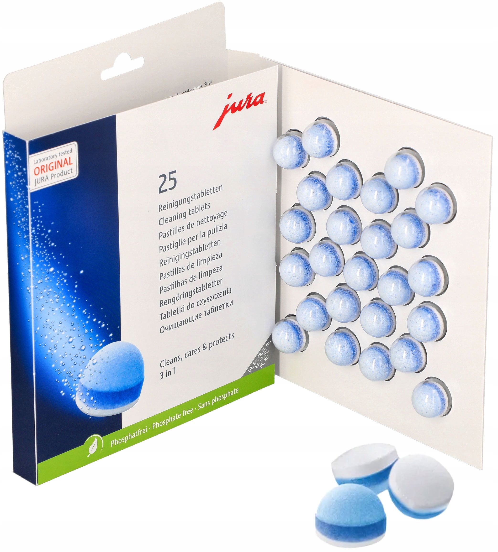 Čistiace tablety pre Jura 62535 25 kávovar
