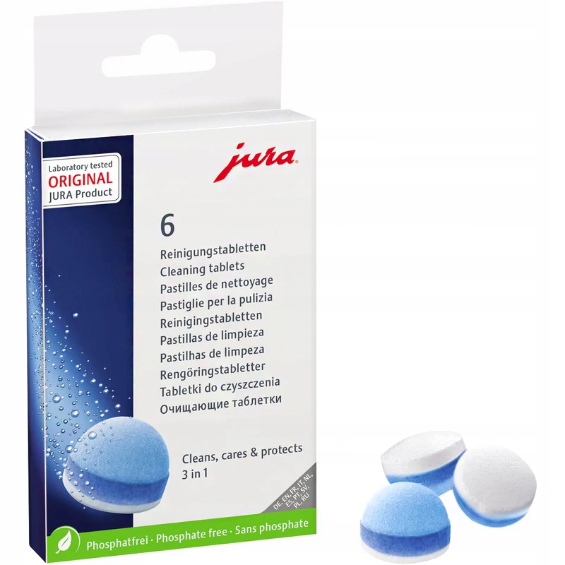 Čistiace tablety Jura 6 ks.