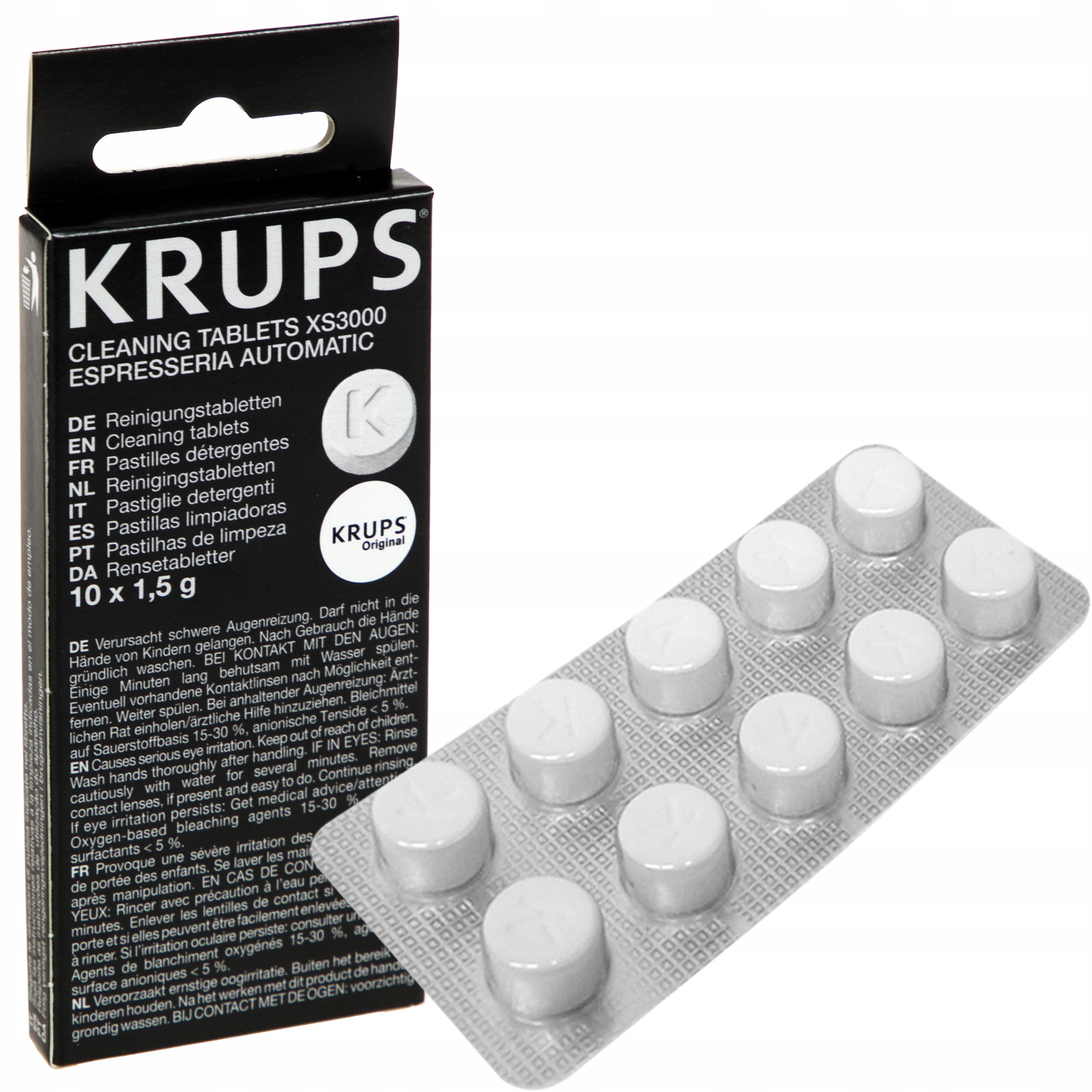ČISTIACE TABLETY KRUPS XS3000 ORIGINÁL